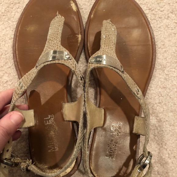 Michael Kors alligator sandals. - Picture 5 of 5